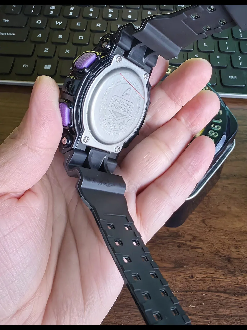 Casio G-Shock Glossy Black Watch 48mm Unisex NEW